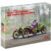 ICM Ford Model T 1913 Speedster with American Sport Car Drivers 1/24