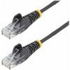 StarTech.com 3m Slim LSZH CAT6 Ethernet Cable, 10 Gigabit Snagless RJ45 100W PoE Patch Cord, CAT 6 10GbE UTP Network Cable w/Strain Relief, Black, Fluke Tested/ETL, Low Smoke Zero Halogen - Category 6