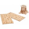 Wood Trick 3D mechanické puzzle Koleso šťastia 53 ks