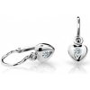 CUTIE DIAMONDS zlaté náušnice srdcia C1556 ND1556-10-D-X-2