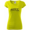 Evolution Football - Dámske tričko Pure - 3XL ( Limetková )