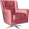Livetastic KRESLO, textil, staroružová - Kreslá - 002839000306