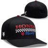 Fox šiltovka Honda flexfit hat, čierna, L/XL