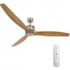 Lucci air Lucci air 210506 - Stropný ventilátor AIRFUSION AKMANI paulovnia/hnedá + DO FAN00125 + záruka 3 roky zadarmo