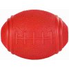 Rugby lopta na maškrty tvrdá guma 8cm