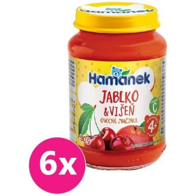 Hamánek Kojenecká výživa višeň 6 x 190 g