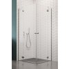 RADAWAY TORRENTA KDD 90cm sprchový kút štvorcový, profil chróm, sklo číre, 132252-01-01