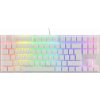 Genesis mechanická klávesnice THOR 303 TKL, bílá, US layout, RGB podsvícení, software, Outemu Brown NKG-1862
