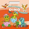 Omaľovánka Nalepuj a vyfarbuj! Dino