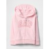 GAP Baby mikina s logom Ružová 2YRS Ružová Ružová