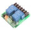 KUONGSHUN ELECTRONICS 2-kanálový vysokovýkonny relé modul 30A s izoláciou optočlena 24V