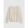GAP Baby sveter s volánikmi Béžová 3YRS Béžová Béžová
