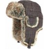 JACK PYKE baranice WOOL TRAPPER Brown Check veľ.57