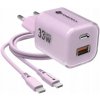 Sieťová nabíjačka pre telefón Forcell F-Energy GaN III Crystal Color USB C