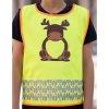 Korntex Wildlife Detská reflexná vesta KX119K Moose Yellow XXS (3/4 years)