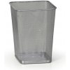 Drôtený odpadkový kôš na papiere, 12 litrov, strieborný