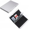 Kood SDC-6 Silver kovové púzdro na pamäťové karty SD / SDHC