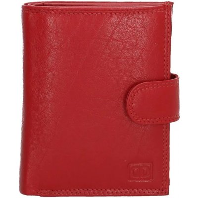 praktická kožená peňaženka Page červená