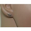 ThajskoSilvermanufacture. Stříbrná náušnice Pírko. AGNAU61011426