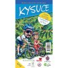 Kysuce Ručne maľovaná cyklomapa