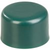 Čiapka Strend Pro METALTEC, na okrúhly stĺpik, plastová, zelená, 48 mm