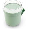 Brabantia Olovrantový box MAKE & TAKE 600 ml, jadeitovo zelená