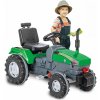 Jamara Šliapací traktor Power Drag zelený