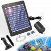 Fapiere Solárny prevzdušňovač jazierka 4 W – s batériou 2200 mAh, 3 režimy prevádzky