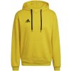 Pánska mikina cez hlavu adidas ENT22 HOODY žltá HI2140 - XL