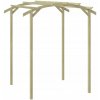 Drevená pergola VidaXL oblúk 180 x 197 x 210 cm (dĺžka x šírka x výška)