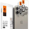 Spigen Glass tR EZ Fit Optik Pro 2 Pack Nature Titanium iPhone 17 Pro/16 Pro/17 Pro Max/16 Pro Max AGL07163