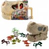 TOYCOMPANY Figurky dinosauři hrací sada s lebkou Dinorassic 35 ks