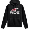 Mikina RIDE HOODIE 3, ALPINESTARS (černá/bílá/červená, vel. XL)
