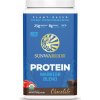 Sunwarrior Protein Blend BIO (Hrachový, konopný protein a goji) 750 g vanilka
