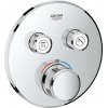 GROHE Grohtherm Smart Control - Termostat pre podomietkovú inštaláciu s 2 ventilmi, chróm 29119000