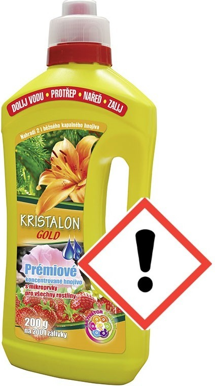 Agro hnojivo Kristalon Gold v lahvi 200g