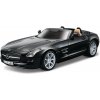 Bburago Mercedes-Benz SLS AMG Roadster 1:32 čierna