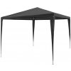 vidaXL Párty stan 3x3 m, PE, antracitový 45086