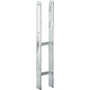 DEMA H-kotva na stĺpik 91x60 mm