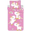 Detská posteľná bielizeň Unicorn Fun 100×135 cm, 40×60 cm BRM0
