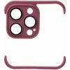 Bumper s ochranou zadnej kamery pre iPhone 13 Pro cherry