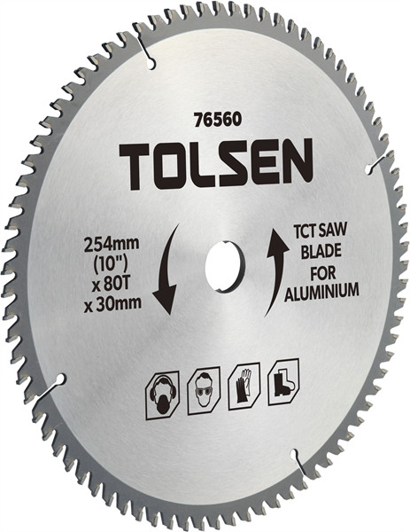Tolsen Kotúč pílový na hliník TCT 210 × 30 60z