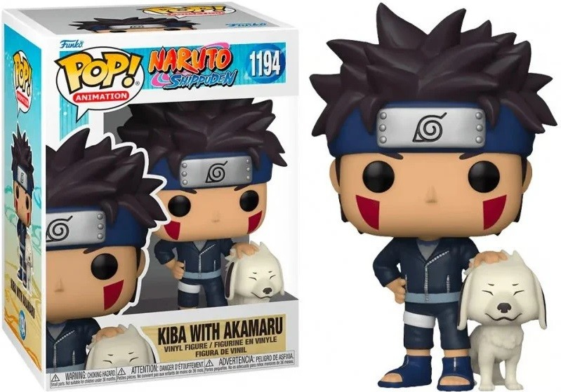 Funko Pop! 1194 Naruto Shippuden Kiba With Akamaru