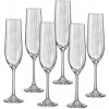 Crystalex poháre na sekt Waterfall 6 ks 190 ml