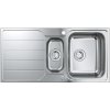 Grohe Drezy - Drez K500 s automatickým odtokom, 100x50 cm, kefovaná nerezová 31572SD1