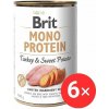 Brit Mono Protein Turkey & Sweet Potato 6× 400 g