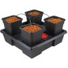 Nutriculture Wilma Small 4x 6 l, kvapková závlaha 60x60x20 cm