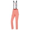 Dámske teplé softshellové nohavice Husky Kixes L light orange XS