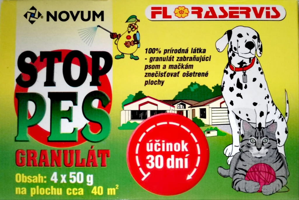 Stop Pes 4 x 50 g, odpudzovač psov, granulát od 0,01 € - Heureka.sk