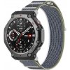 PROTEMIO 96115 NYLON COLOR Vymeniteľný remienok pre Amazfit T-Rex 3 GREEN GREY